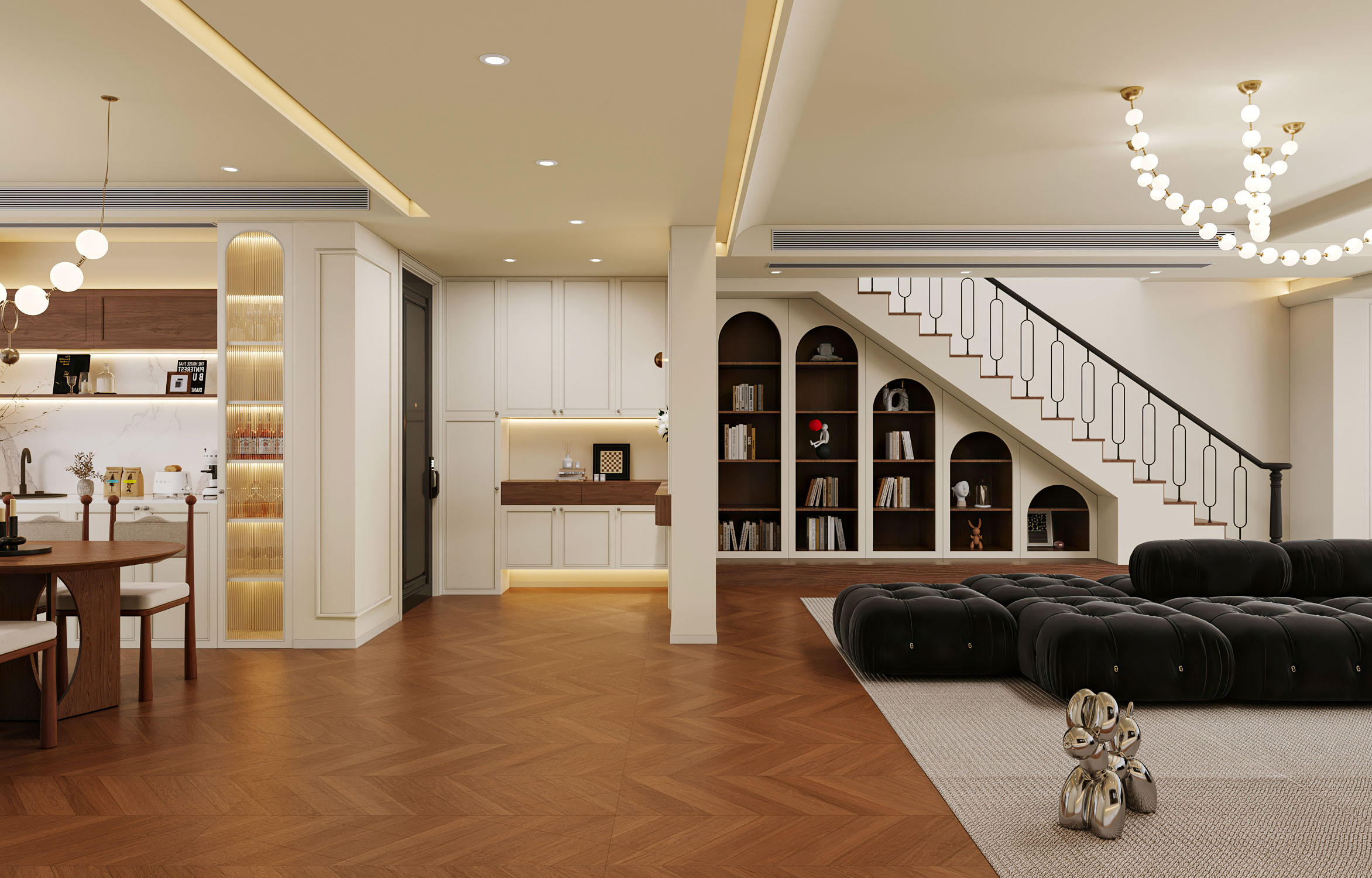 華昭府 330㎡ 法式風(fēng)格